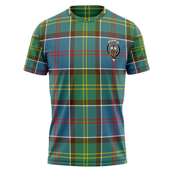 Whitelaw District Clan Badge Tartan T-Shirt