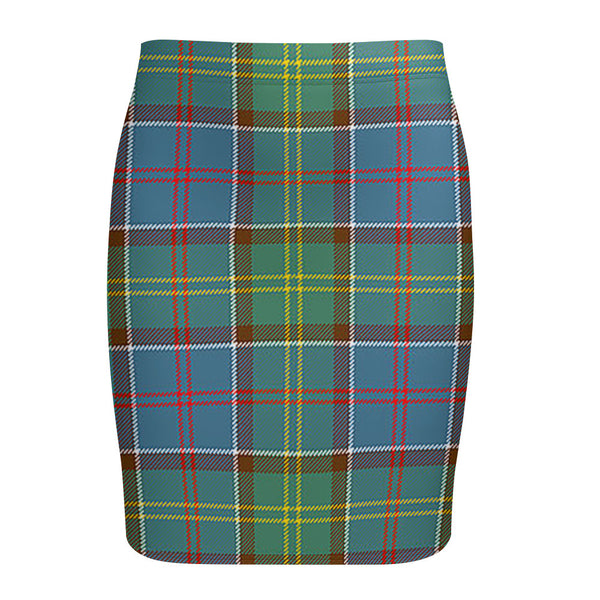 Whitelaw District Tartan Fitted Skirt