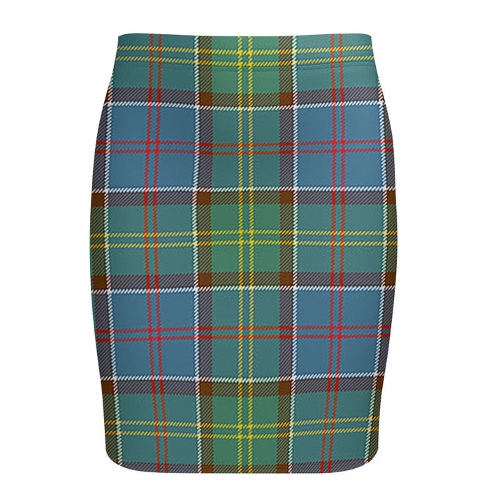 Whitelaw District Tartan Fitted Skirt