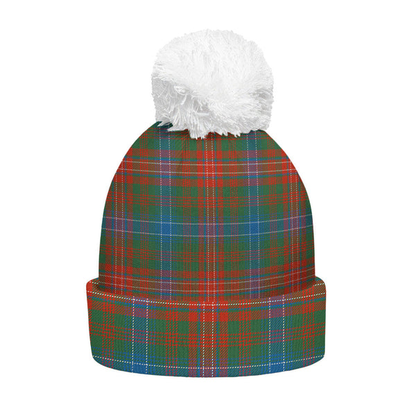 Wilson Ancient Clan Badge Tartan Bobble Beanie Hat