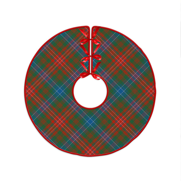 Wilson Ancient Clan Badge Tartan Christmas Tree Skirt