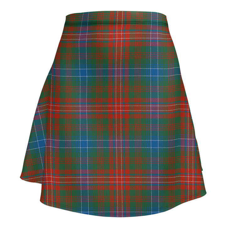 Wilson Ancient Clan Badge Tartan Flared Skirt