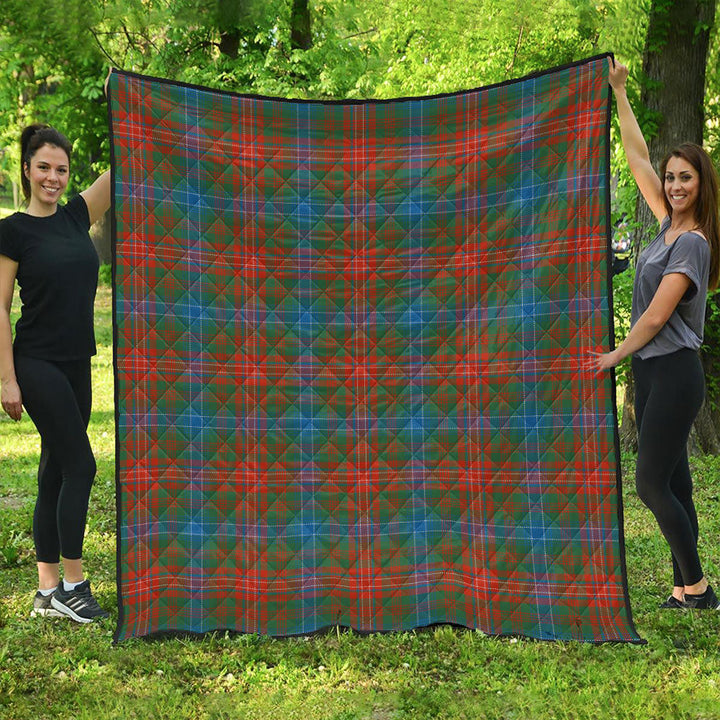 Wilson Ancient Clan Badge Tartan Premium Quilt