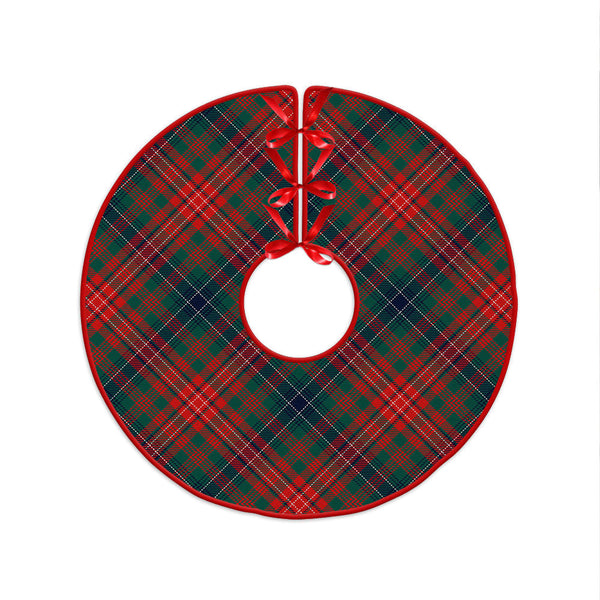 Wilson Modern Clan Badge Tartan Christmas Tree Skirt