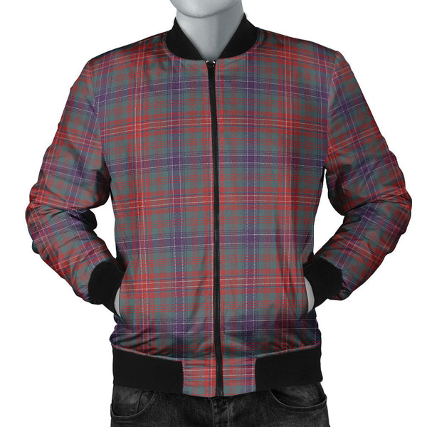 Wilson Weathered Clan Badge Tartan Bomber Jacket