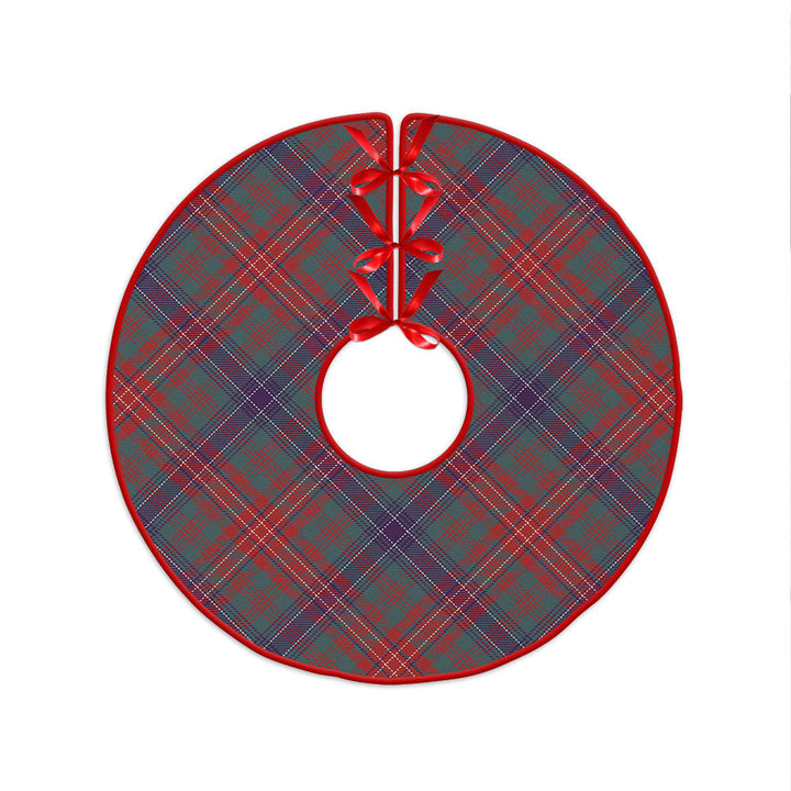 Wilson Weathered Clan Badge Tartan Christmas Tree Skirt