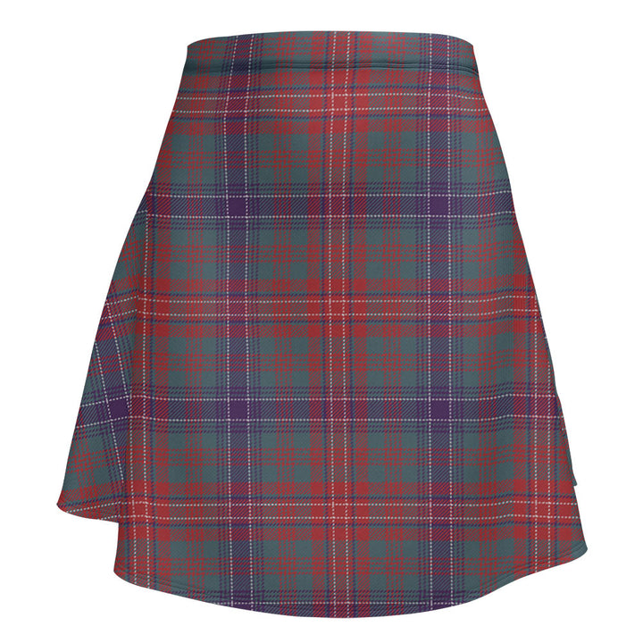 Wilson Weathered Clan Badge Tartan Flared Skirt