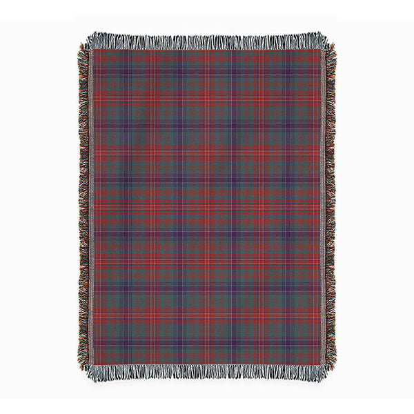 Wilson Weathered Clan Badge Tartan Woven Blanket