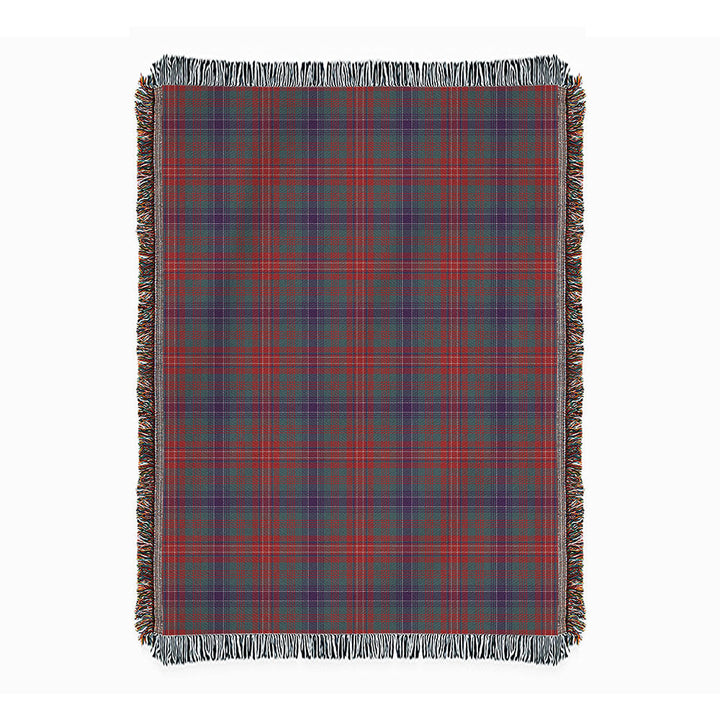 Wilson Weathered Clan Badge Tartan Woven Blanket