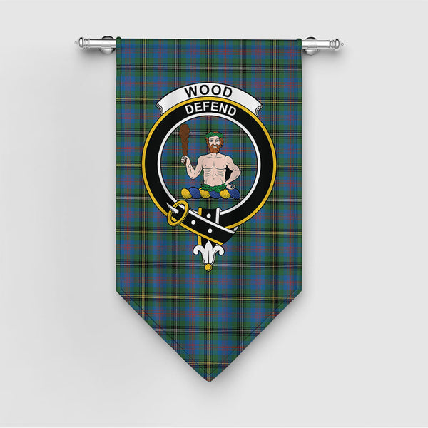 Wood Ancient Clan Badge Tartan Gonfalon