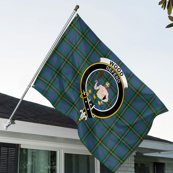 Wood Ancient Clan Badge Tartan House Flag