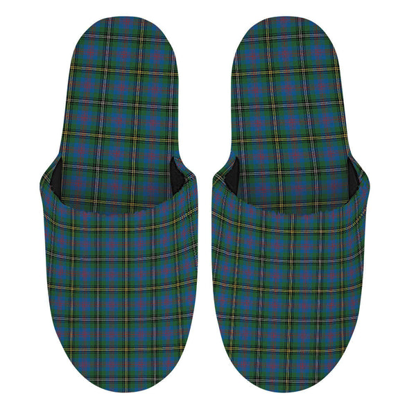 Wood Ancient Clan Badge Tartan Mop Slippers