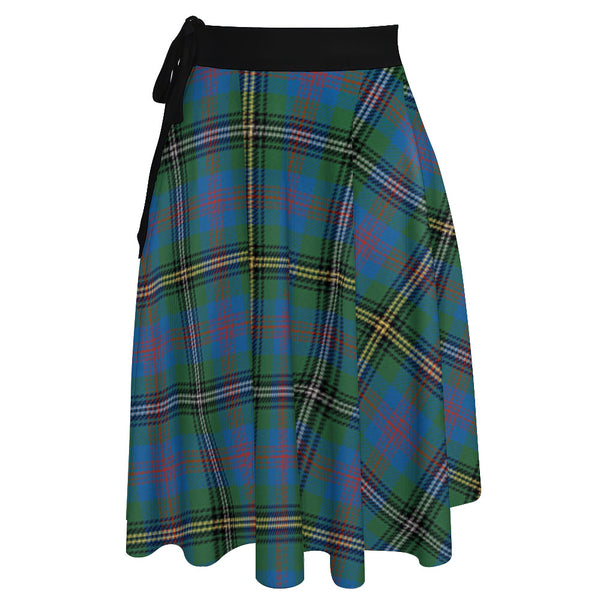 Wood Ancient Tartan Wrap Skirt