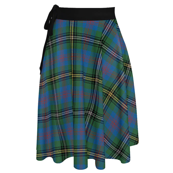 Wood Ancient Tartan Wrap Skirt