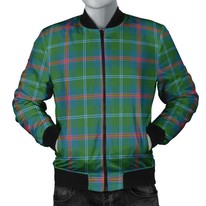 Young Ancient Clan Badge Tartan Bomber Jacket