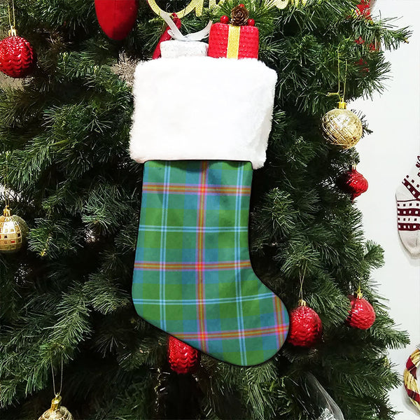 Young Ancient Clan Badge Tartan Christmas Stocking