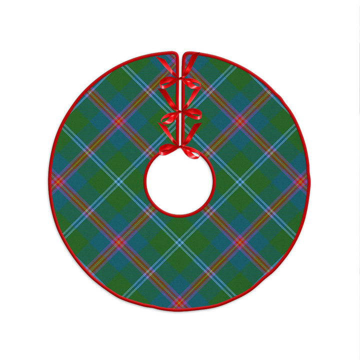 Young Ancient Clan Badge Tartan Christmas Tree Skirt