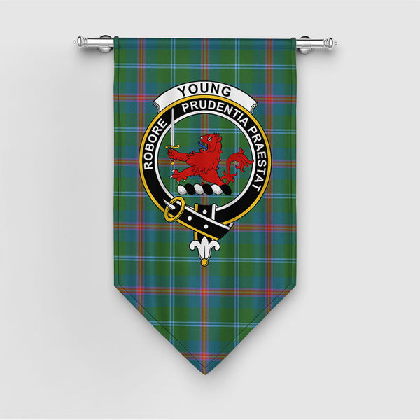 Young Ancient Clan Badge Tartan Gonfalon