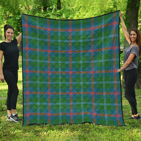 Young Ancient Clan Badge Tartan Premium Quilt