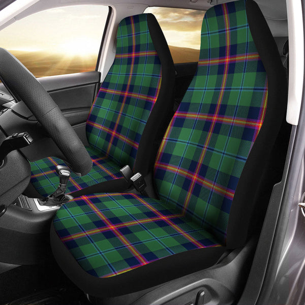 Young Modern Clan Badge Tartan Car Seat Covers