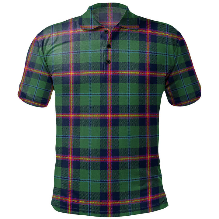 Young Modern Clan Badge Tartan Polo Shirt