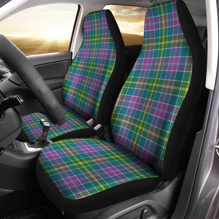 Yule Ancient Clan Badge Tartan Car Seat Covers