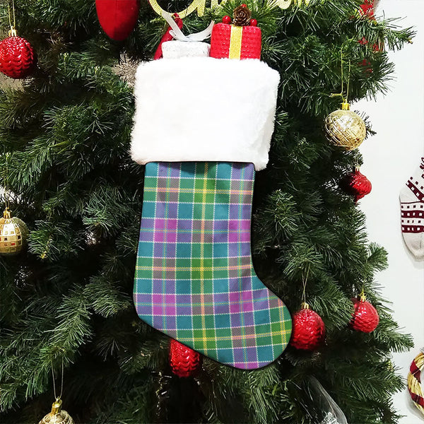 Yule Ancient Clan Badge Tartan Christmas Stocking