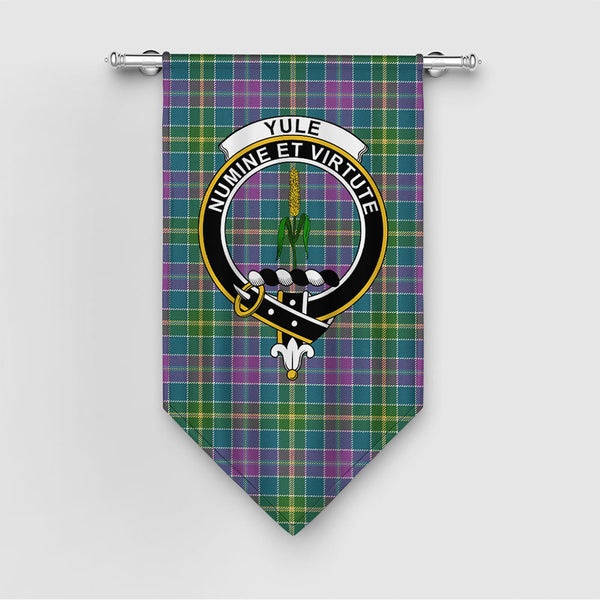 Yule Ancient Clan Badge Tartan Gonfalon