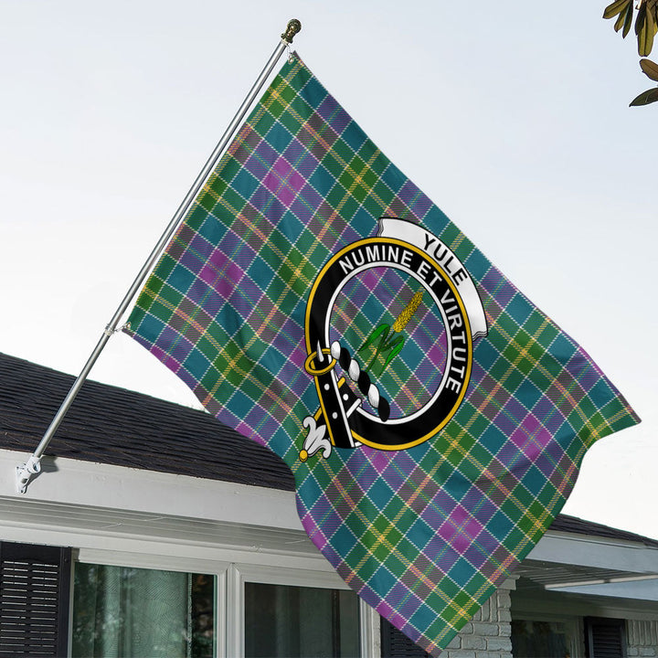Yule Ancient Clan Badge Tartan House Flag