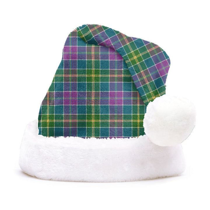Yule Ancient Clan Badge Tartan Plush Christmas Hat