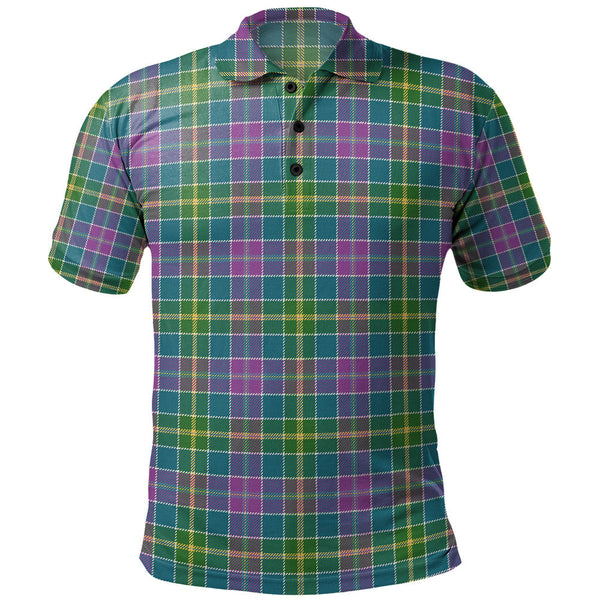 Yule Ancient Clan Badge Tartan Polo Shirt