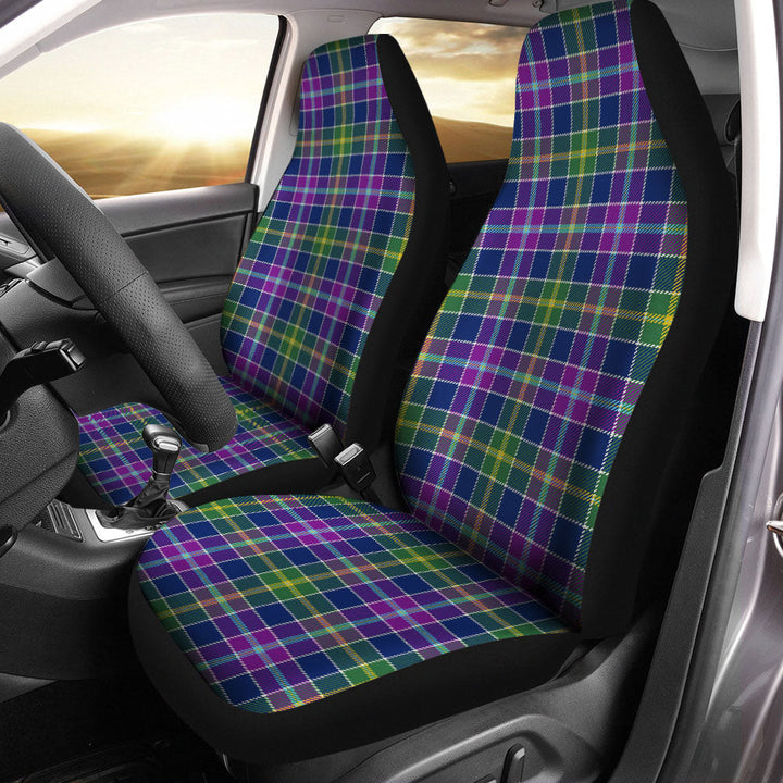 Yule Modern Clan Badge Tartan Car Seat Covers