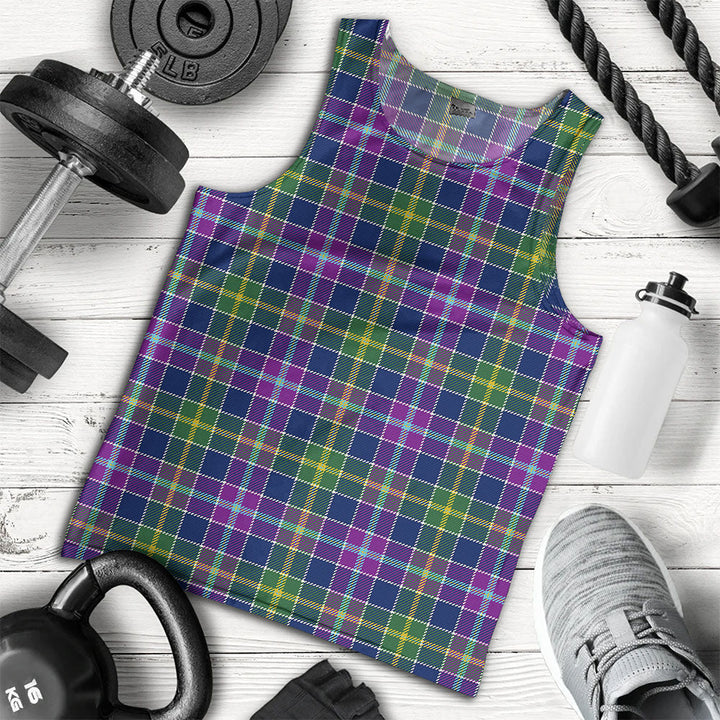 Yule Modern Clan Badge Tartan Men Tank Top