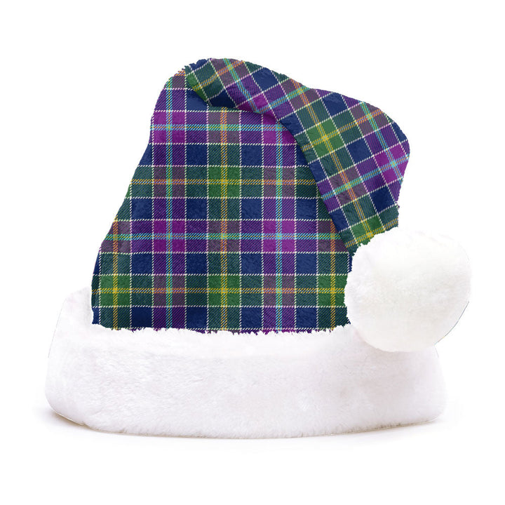 Yule Modern Clan Badge Tartan Plush Christmas Hat