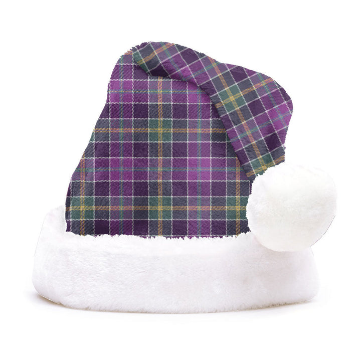 Yule Weathered Clan Badge Tartan Plush Christmas Hat