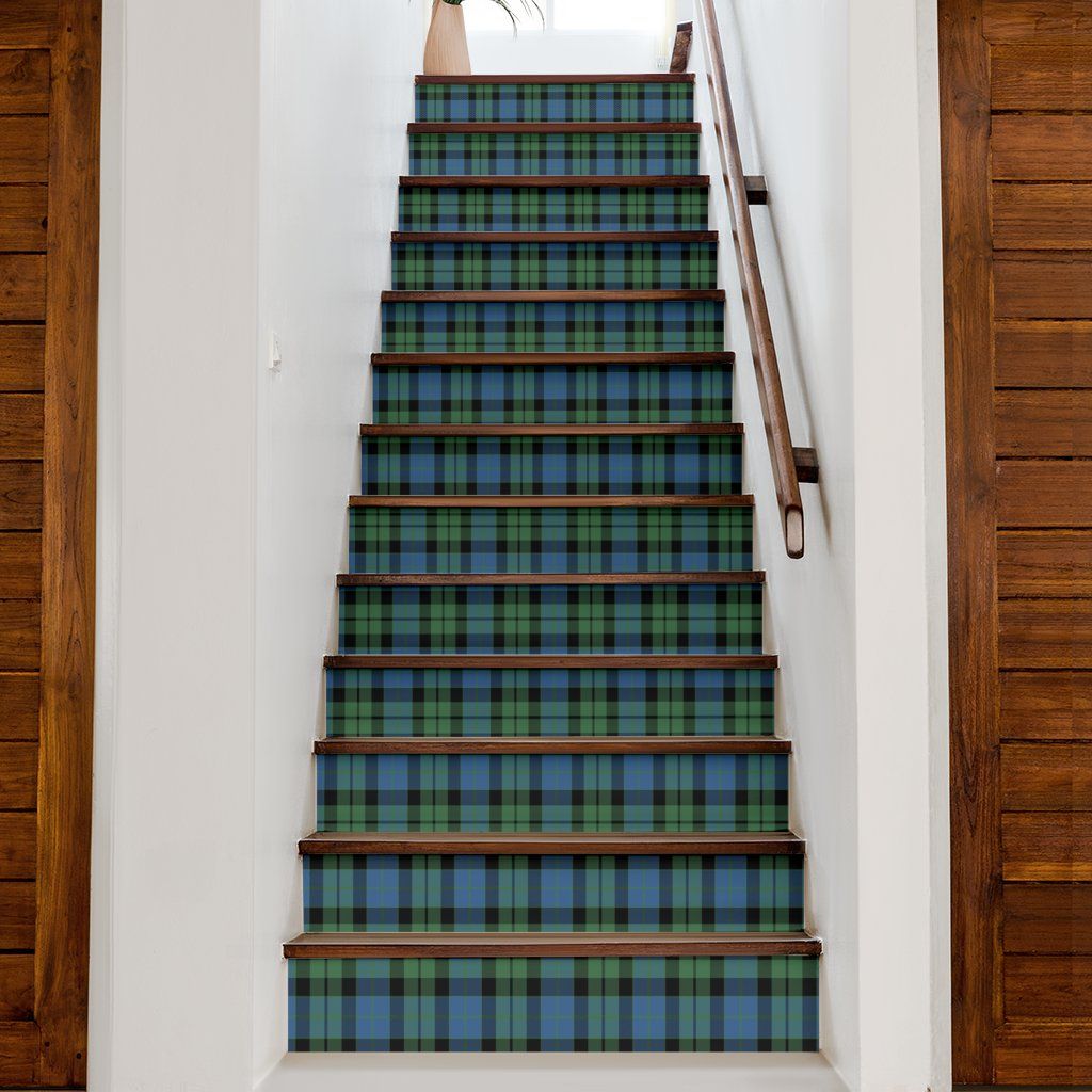Mackay Ancient Tartan Stair Stickers (Set of 13) | Scottishlovers.com ...