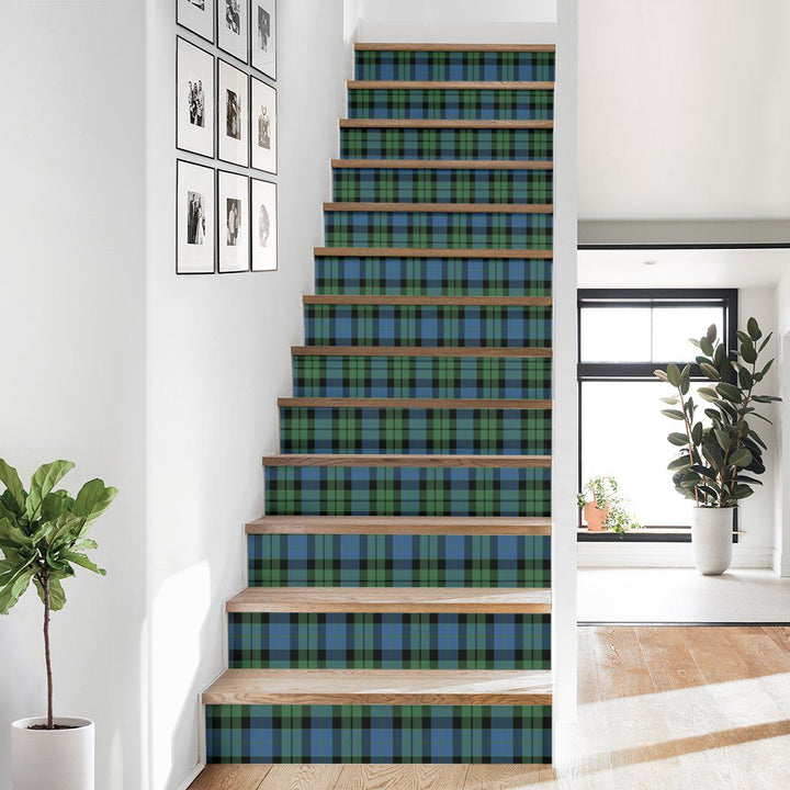 Mackay Ancient Tartan Stair Stickers (Set of 13) | Scottishlovers.com ...