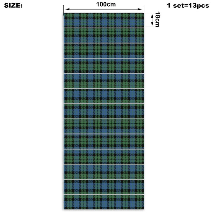 Mackay Ancient Tartan Stair Stickers (Set of 13) | Scottishlovers.com ...