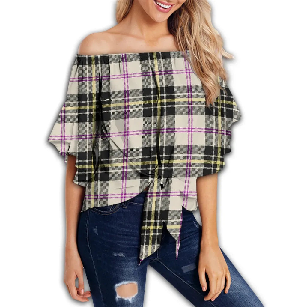 MacPherson Dress Ancient Tartan Blanket Thistle Map Style