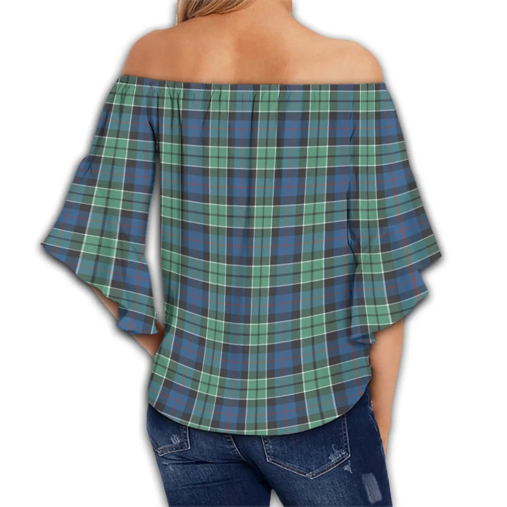 Leslie Hunting Tartan Crest Sweatshirt main image 1