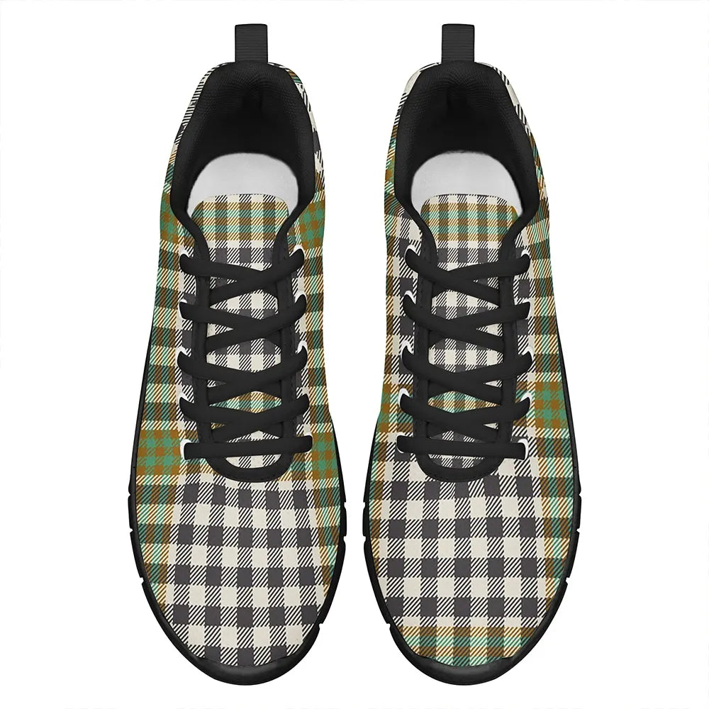 Burns Check Tartan Crest 2D T-shirt - Never Underestimate Style