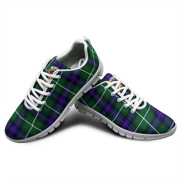 MacDonald of the Isles Hunting Modern Tartan Classic Crest Sneakers