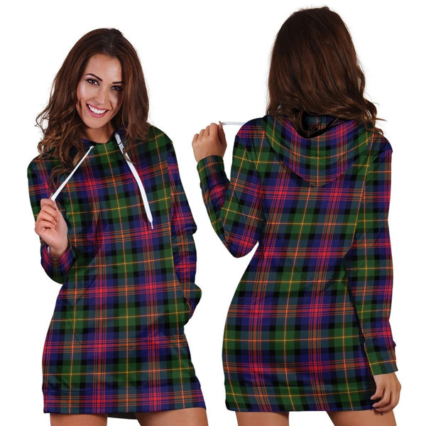Logan Modern Tartan Classic Hoodie Dress