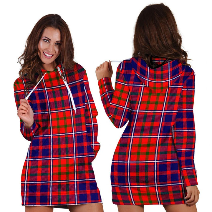 Cameron of Lochiel Modern Tartan Classic Hoodie Dress