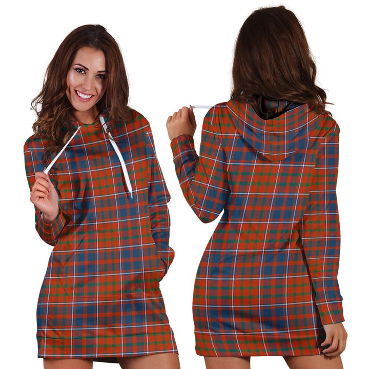 Cameron of Lochiel Ancient Tartan Classic Hoodie Dress