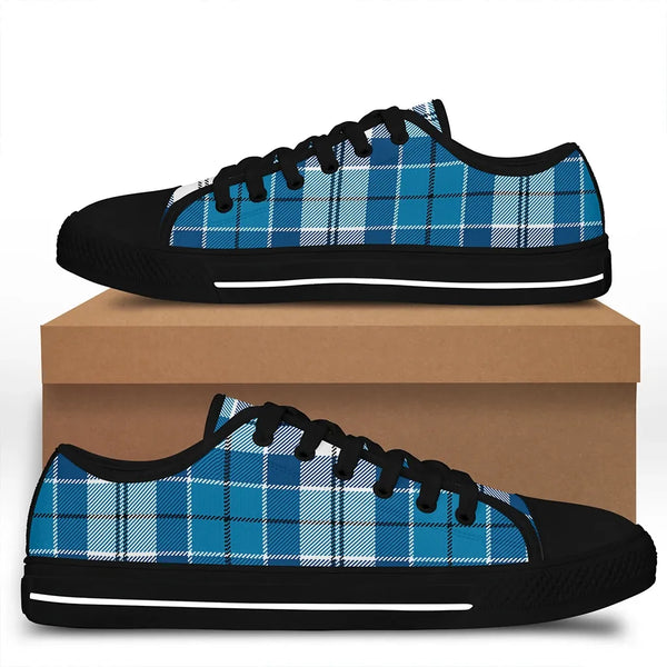 Roberton Tartan Classic Crest Low Top Shoes