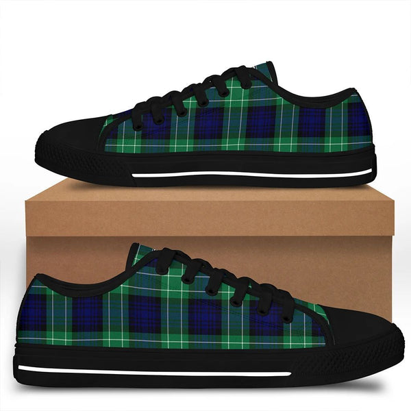Abercrombie Tartan Classic Crest Low Top Shoes