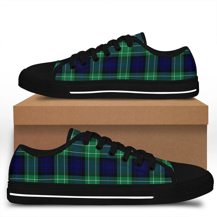 Abercrombie Tartan Classic Crest Low Top Shoes