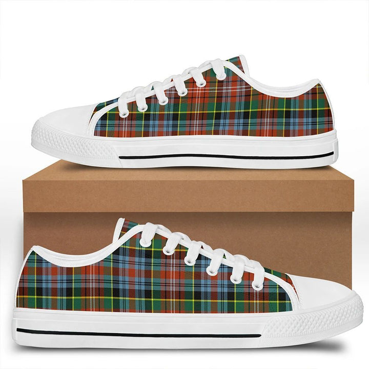 Caledonia Ancient Tartan Classic Low Top Shoes