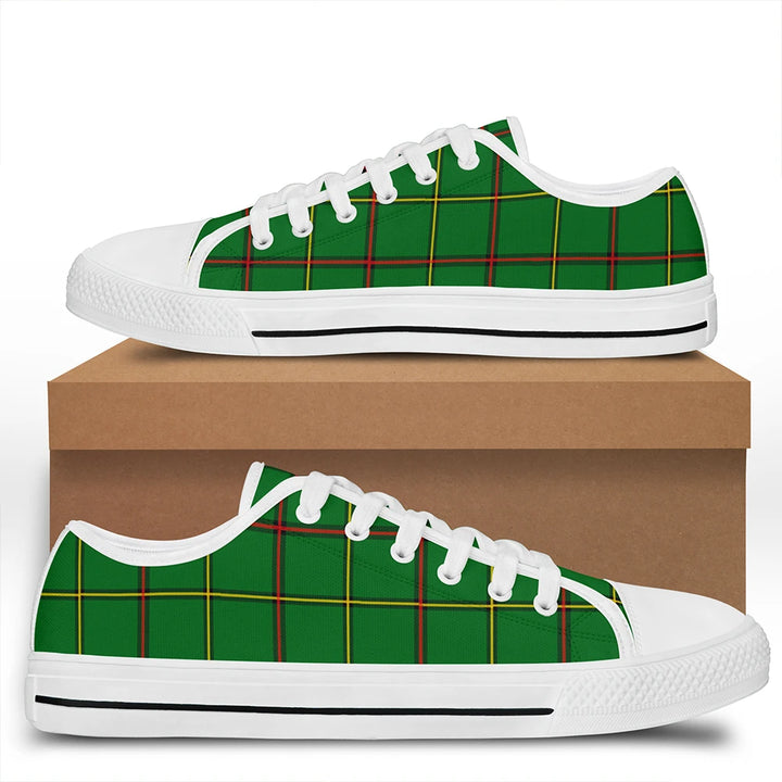 Tribe of Mar Tartan Classic Low Top Shoes